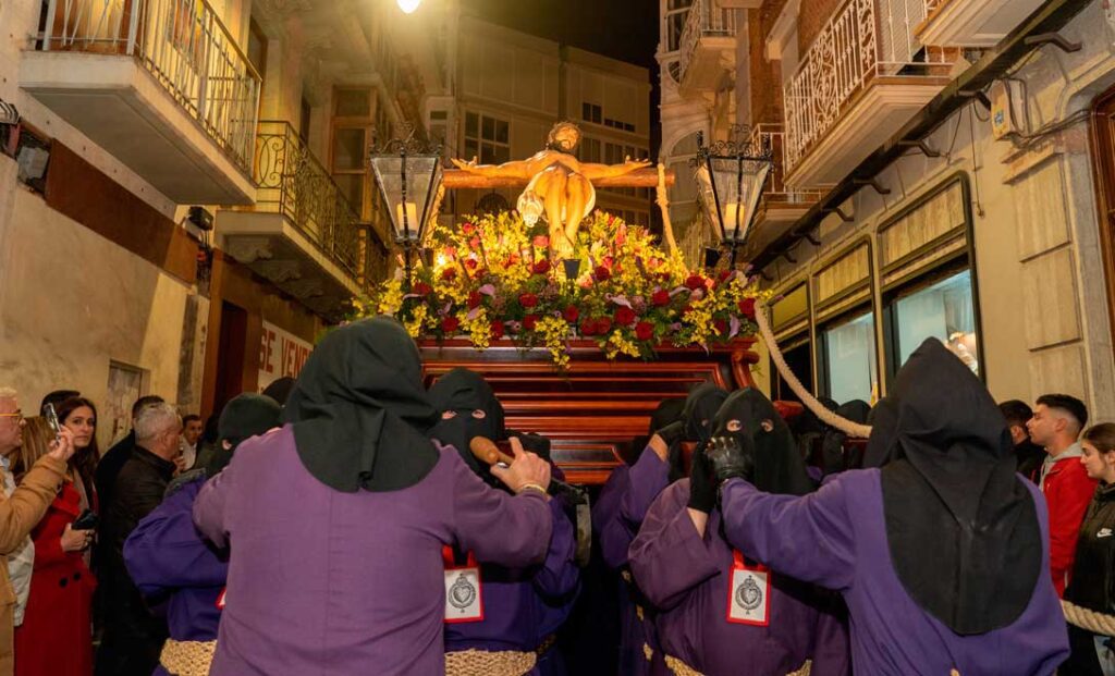 via crucis cartagena trono cristo socorro